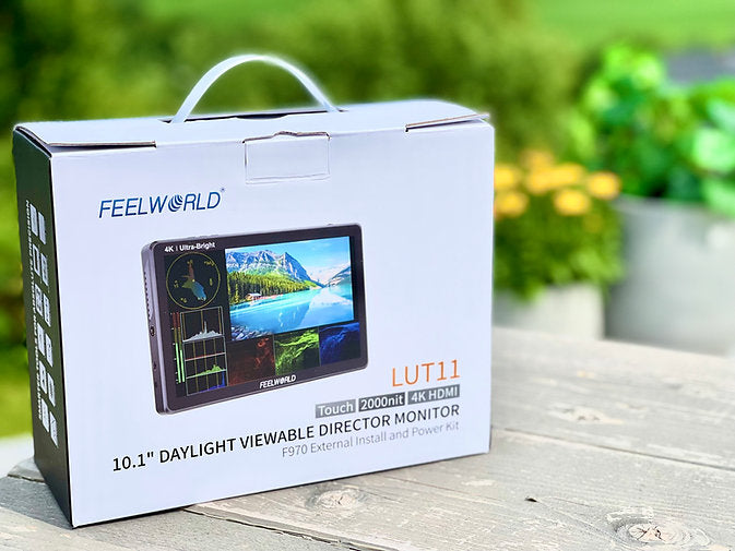 FeelWorld LUT11 HDMI 2000nits Monitor - DroneDynamics.ca