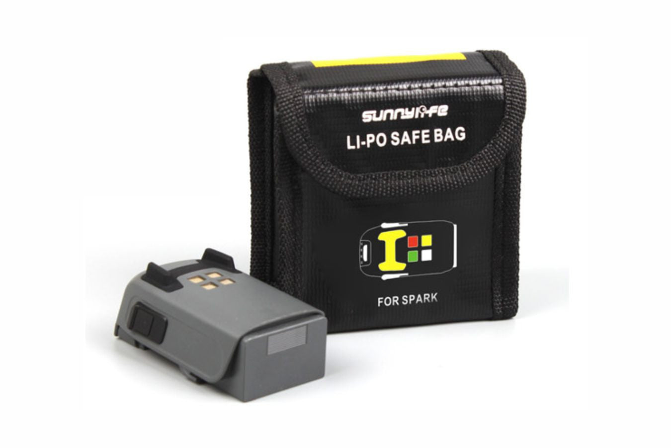Sunnylife LiPo Safe Bag for DJI Spark Battery - DroneLabs.ca