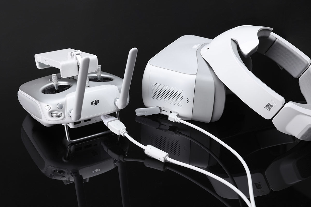 DJI Goggles HDMI (Type A) Female to HDMI (Type C) Male Adaptor - DroneLabs.ca