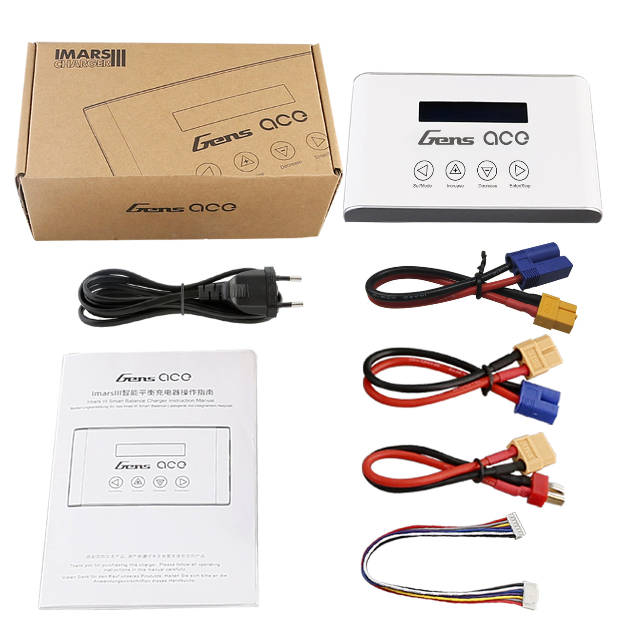 GensAce Imars III PRO 10A Smart Balance RC Battery Charger - DroneLabs.ca