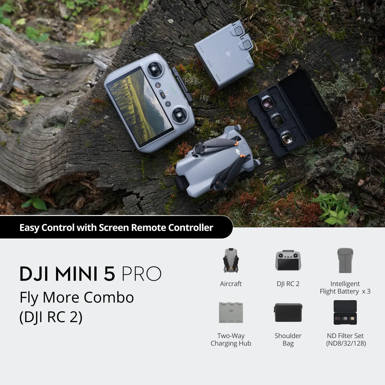 Mini 5 Pro Fly More Combo (DJI RC 2)