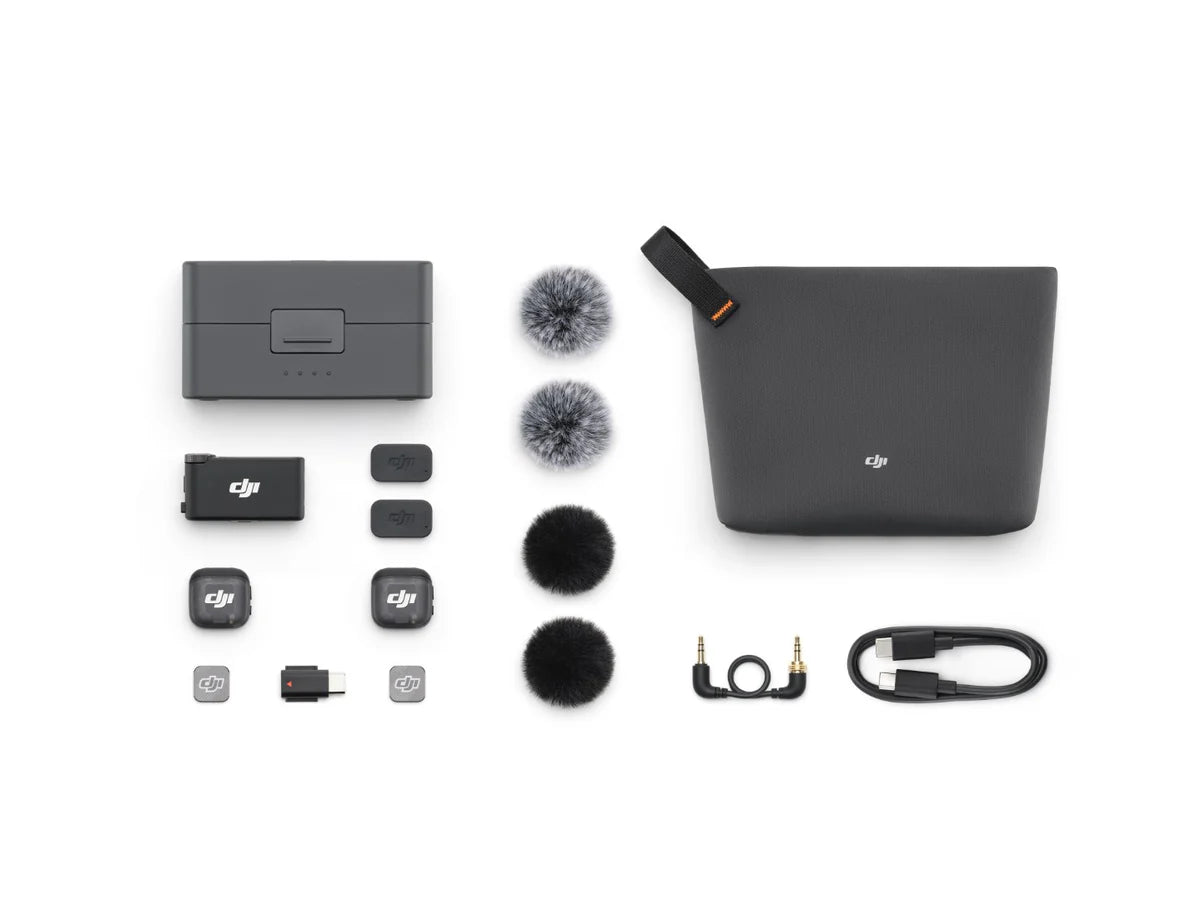 DJI Mic 3 (2 TX + 1 RX + Charging Case)