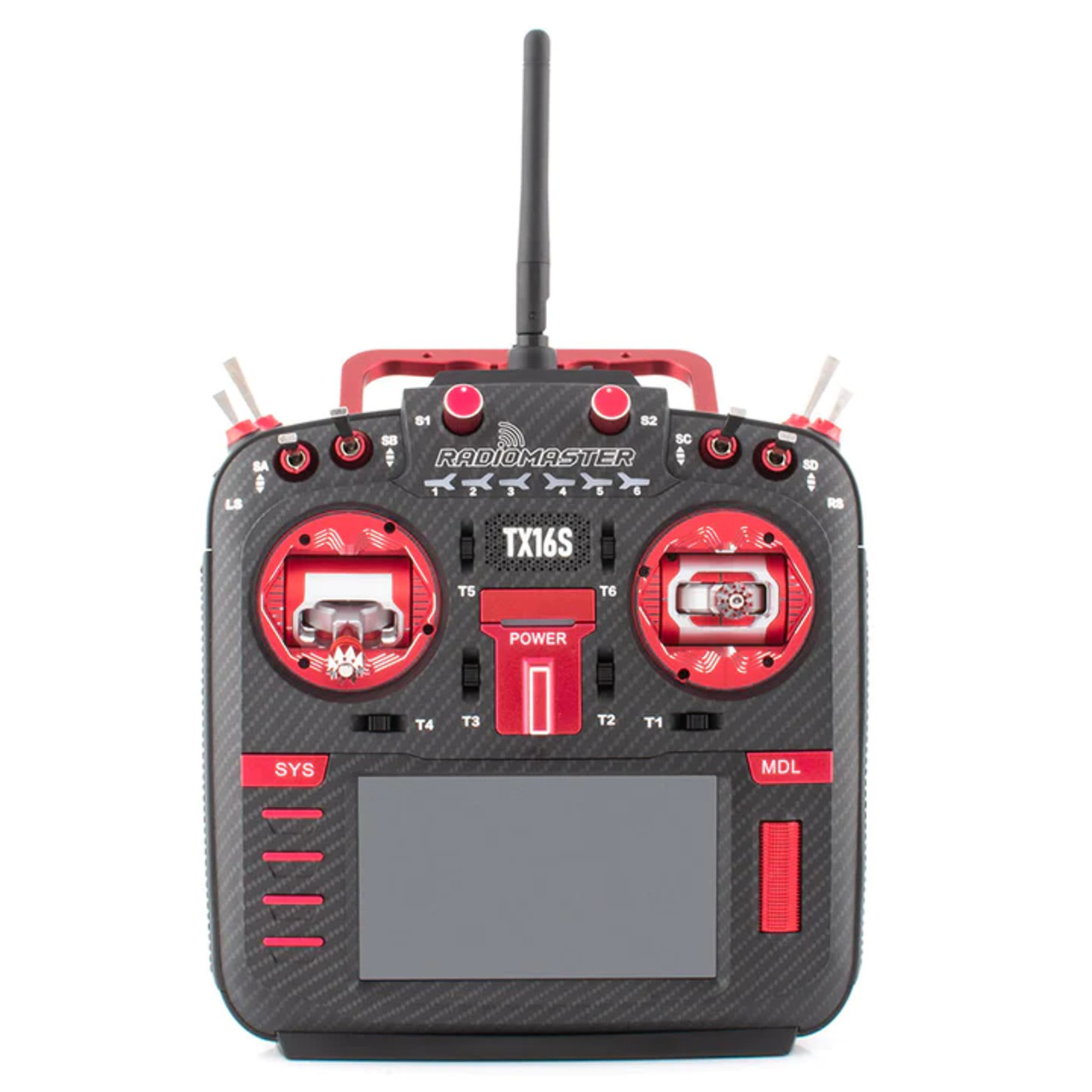 Radiomaster MKII MAX 4 in 1 AG01(red and black) - DroneLabs.ca