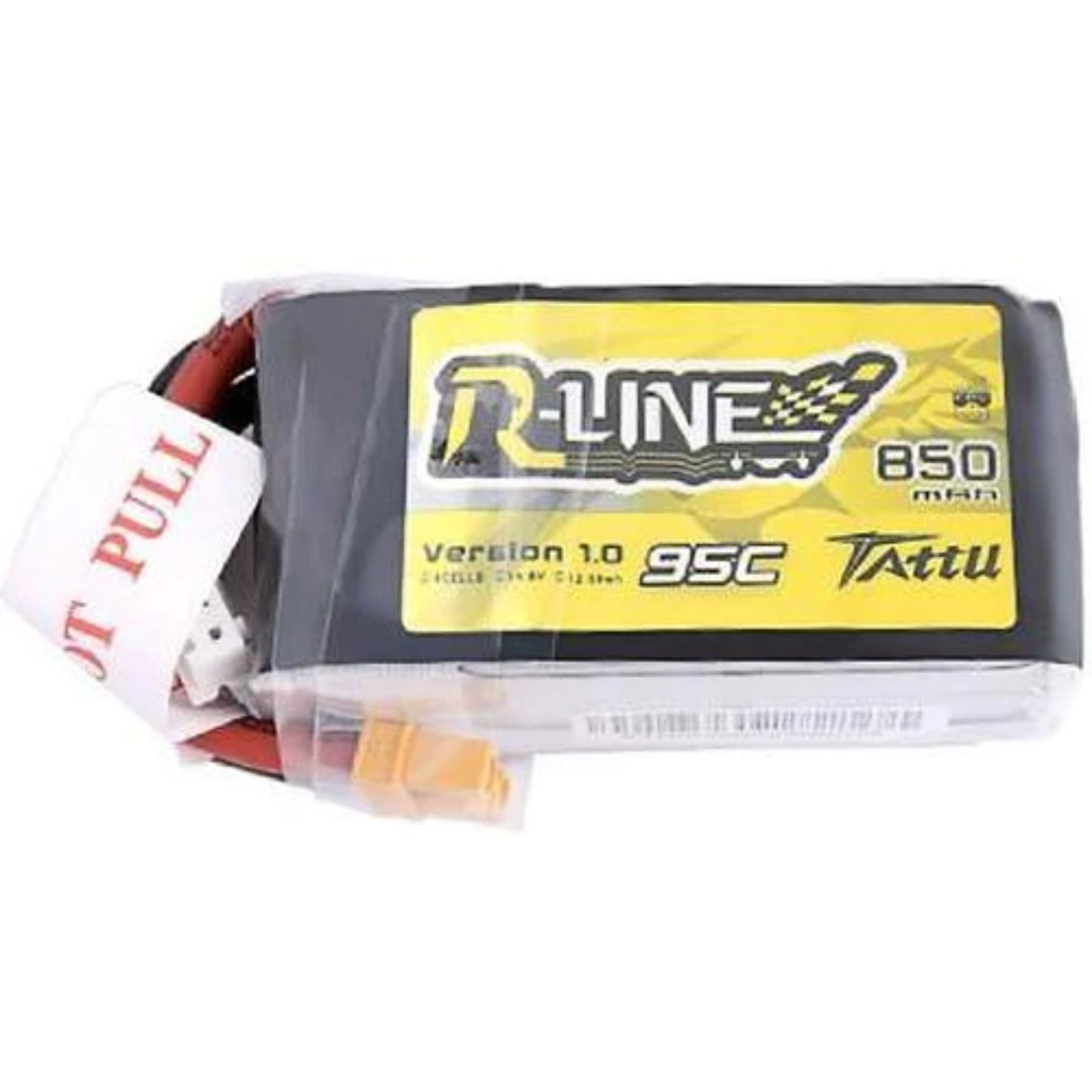 Tattu R-Line 850mAh 14.8V 95C 4S1P Lipo Battery Pack With XT30 Plug - DroneLabs.ca