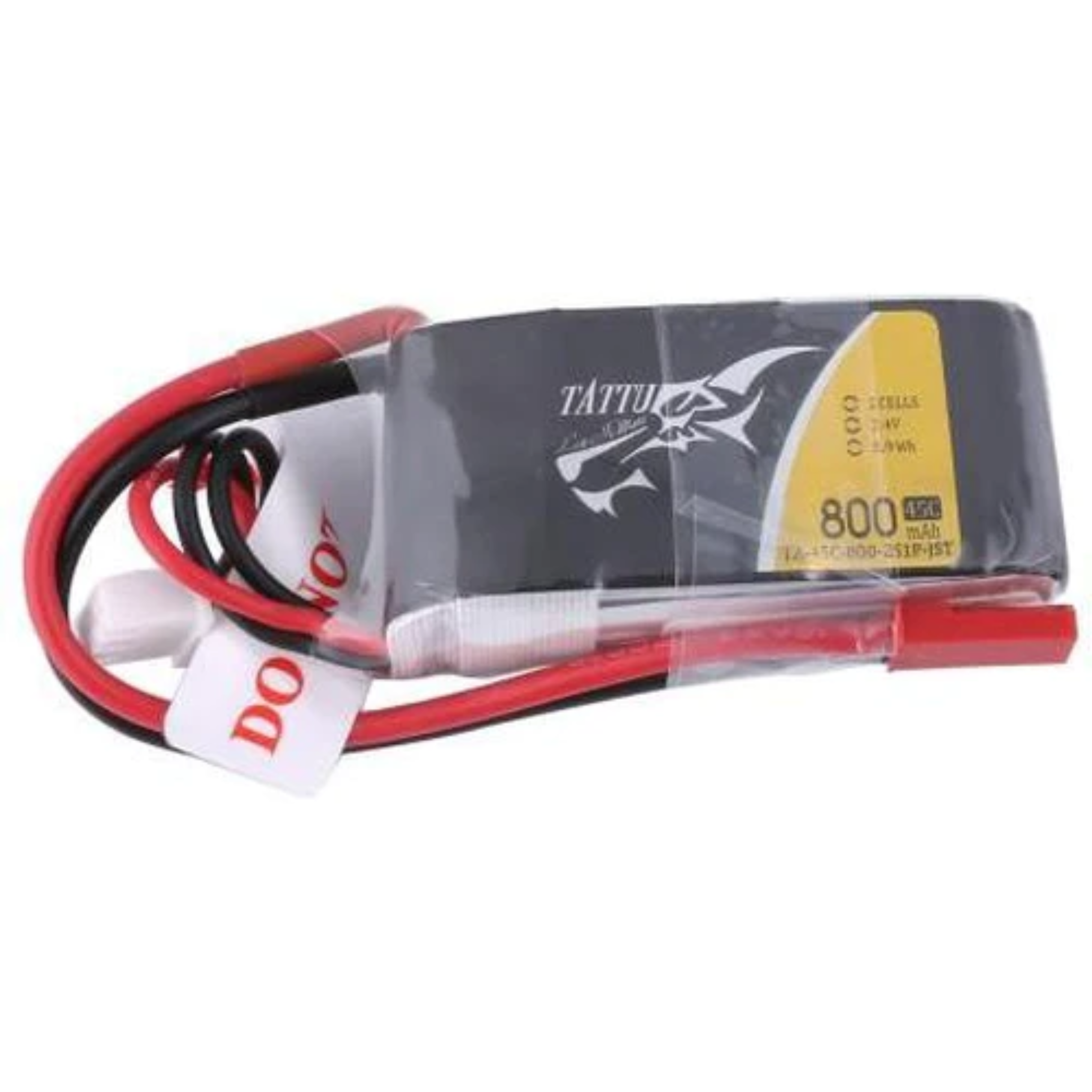 Tattu 800mAh 7.4V 45C 2S1P Lipo Battery Pack with JST-SYP Plug - DroneLabs.ca