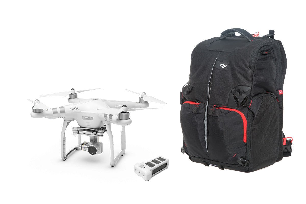 Phantom 3 Advanced with Extra Battery and Phantom Backpack - DroneLabs.ca